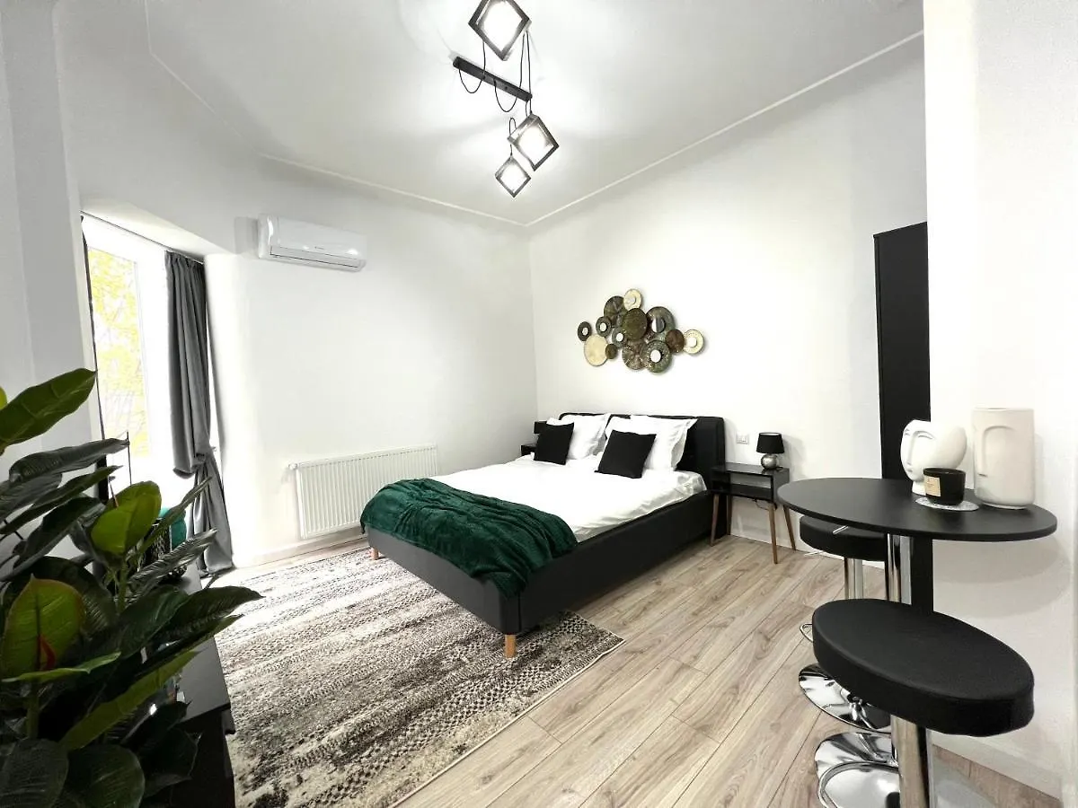 Apartmán Green Spot - Premium Studio - Sanador Victoriei Bukurešť Rumunsko